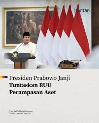 RUU Perampasan Aset Gas Poll, Para Koruptor Siap" Bangkrut!